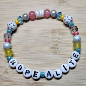 Nope-alite, Opalite- Taylor Swift Friendship Bracelet, Size 6.5"